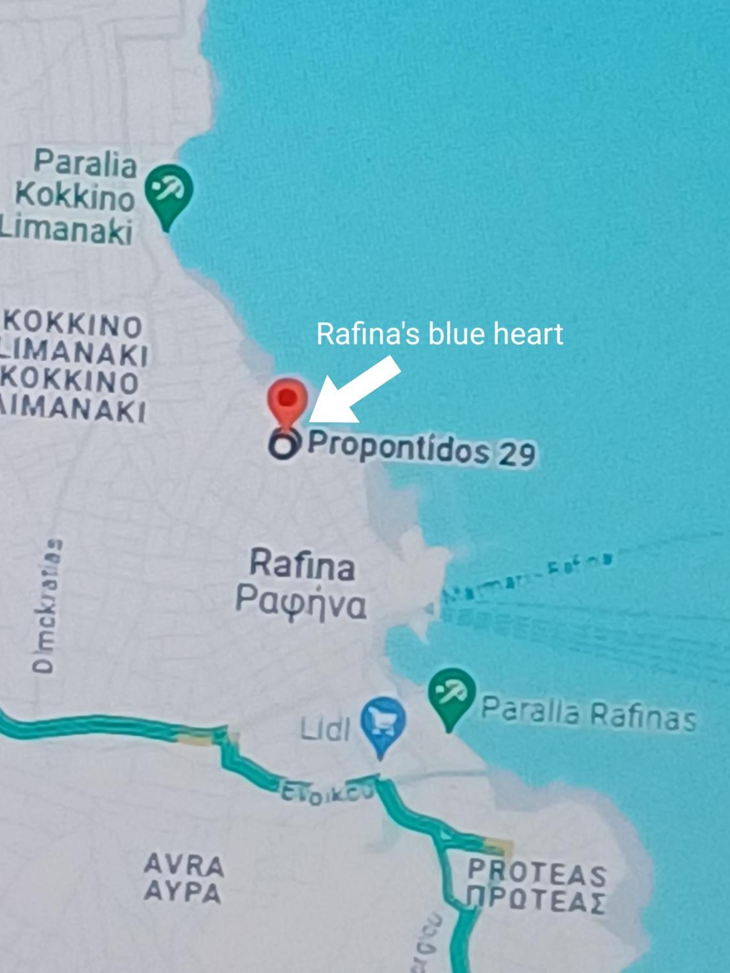 Rafina'S Blue Heart! Apartman Kültér fotó